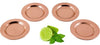 Image of Hammered Pure Copper Coasters Gift Set of 4