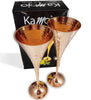Image of Moscow Mule Champagne Hammered Copper Flutes Set of 12